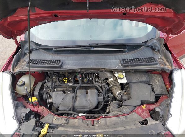 1FMCU0G92HUE29758 2017 FORD ESCAPE Red Widok z tyłu