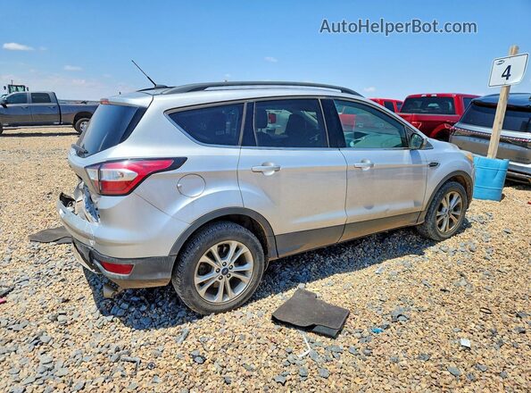 1FMCU0G92JUB85762 2018 FORD ESCAPE Silver Trasero derecho