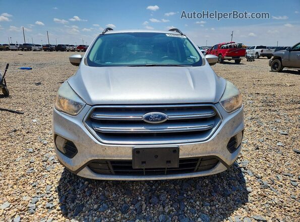 1FMCU0G92JUB85762 2018 FORD ESCAPE Silver Vista frontal