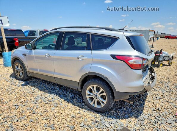 1FMCU0G92JUB85762 2018 FORD ESCAPE Silver Trasero izquierdo