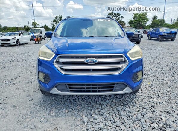 1FMCU0G93HUE30353 2017 FORD ESCAPE Blue Vista frontal
