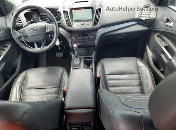 1FMCU0G93HUE30353 2017 FORD ESCAPE Blue Vista del salpicadero