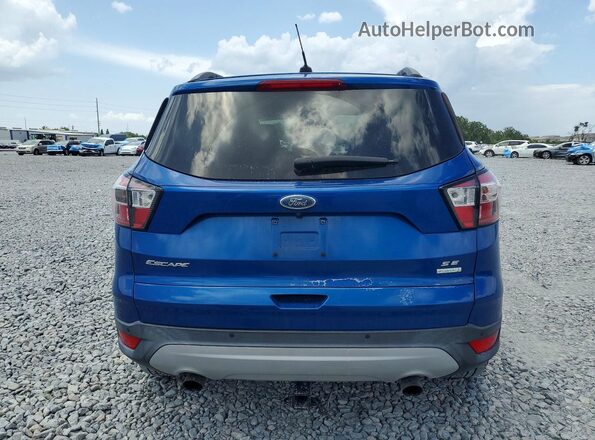 1FMCU0G93HUE30353 2017 FORD ESCAPE Blue Vista trasera