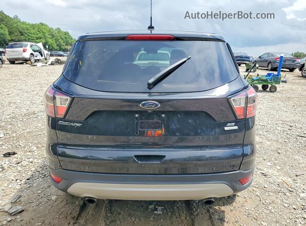 1FMCU0G94HUE12332 2017 FORD ESCAPE Черный Вид сзади