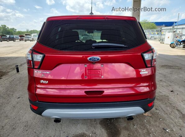 1FMCU0G94HUE33987 2017 FORD ESCAPE Burgundy უკანა ხედი