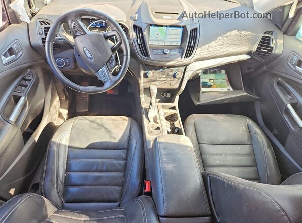 1FMCU0G96HUD85795 2017 FORD ESCAPE Gray Vista del salpicadero