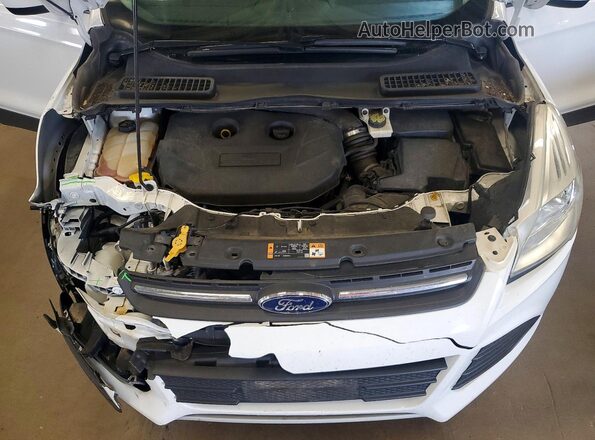 1FMCU0G97GUB75415 2016 FORD ESCAPE White Vista del compartimento del motor