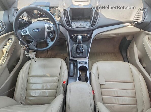 1FMCU0G97GUB84423 2016 FORD ESCAPE White Вид панелі приладів