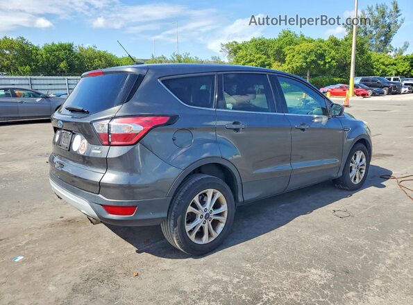 1FMCU0G97HUD44754 2017 FORD ESCAPE Gray Trasero derecho