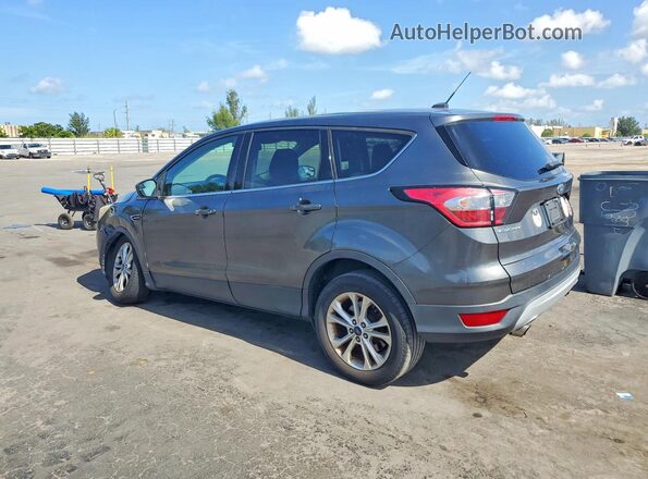 1FMCU0G97HUD44754 2017 FORD ESCAPE Gray Trasero izquierdo