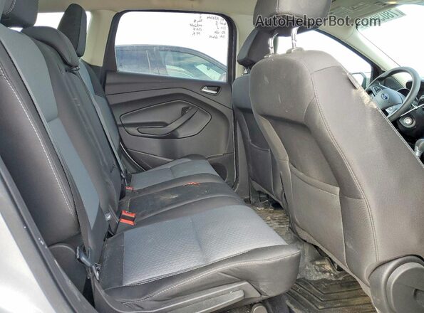 1FMCU0G97HUE78485 2017 FORD ESCAPE Silver Rear seats view