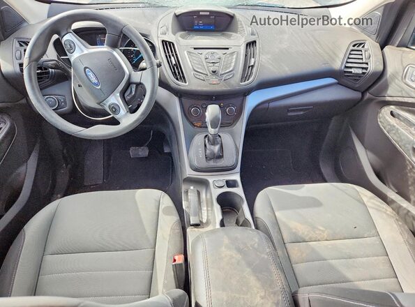 1FMCU0G98GUB74306 2016 FORD ESCAPE Gray Dashboard view