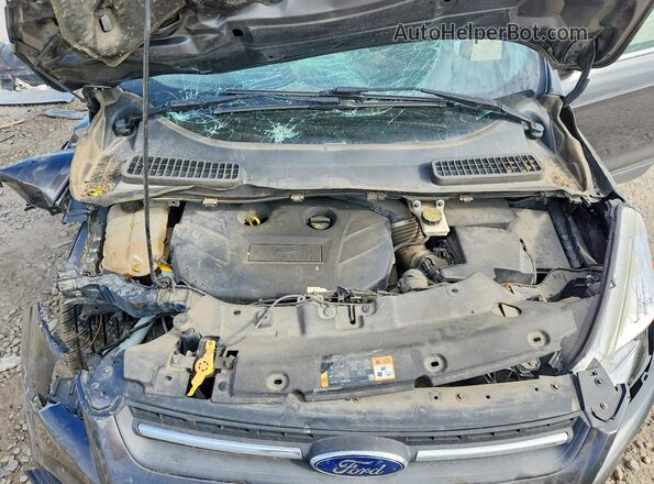 1FMCU0G98GUB74306 2016 FORD ESCAPE Gray Rear interior view