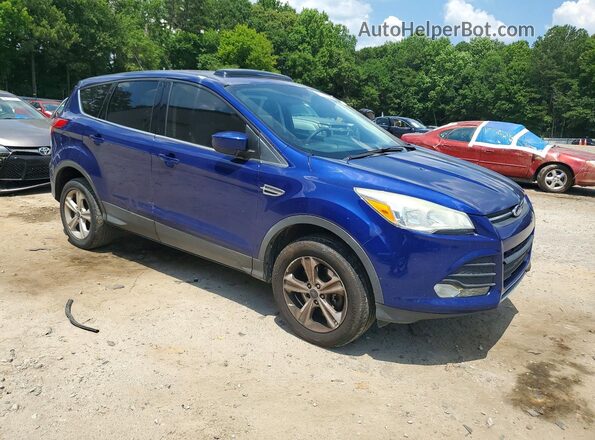 1FMCU0G98GUC45908 2016 FORD ESCAPE Синий Передняя правая четверть