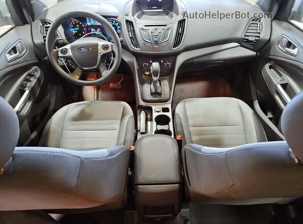 1FMCU0G99GUA69306 2016 FORD ESCAPE Silver Առջևի վահանակի տեսք