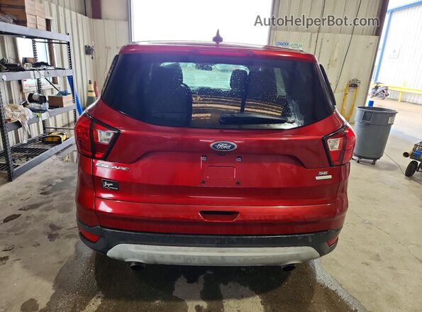 1FMCU0G99KUB12213 2019 FORD ESCAPE Red Rear view