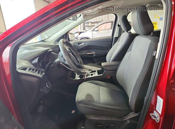 1FMCU0G99KUB12213 2019 FORD ESCAPE Red Front interior view