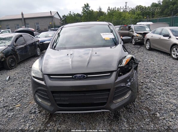 1FMCU0G9XGUB75716 2016 FORD ESCAPE Gray Սարքավորումների վահանակի տեսք