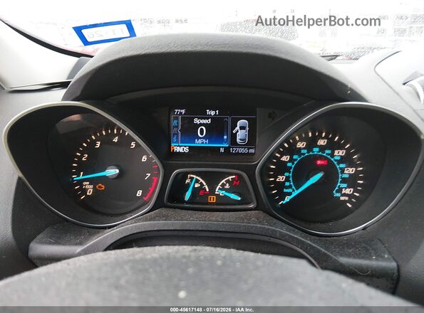 1FMCU0G9XGUC25532 2016 FORD ESCAPE Gray Вид задніх сидінь