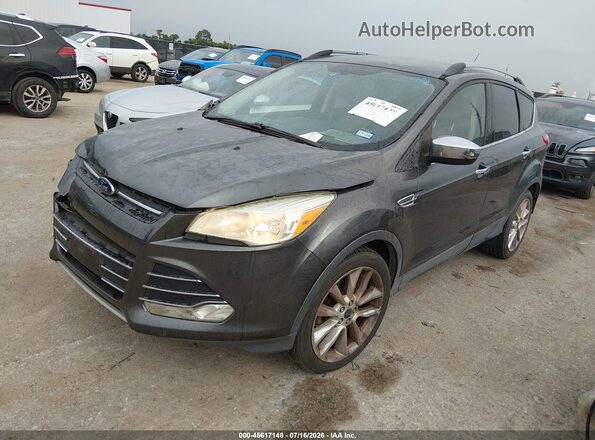 1FMCU0G9XGUC25532 2016 FORD ESCAPE Gray Передня ліва чверть