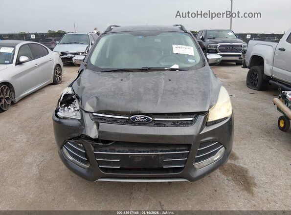 1FMCU0G9XGUC25532 2016 FORD ESCAPE Gray Вид щитка приладів