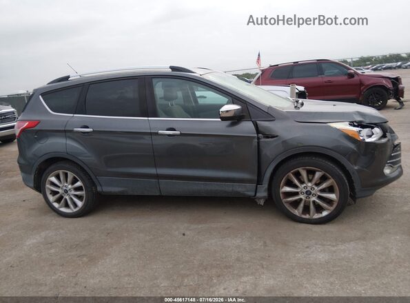 1FMCU0G9XGUC25532 2016 FORD ESCAPE Gray Вид задньої частини салону
