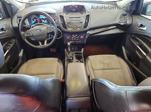 1FMCU0G9XHUE89786 2017 FORD ESCAPE Black წინა პანელის ხედი