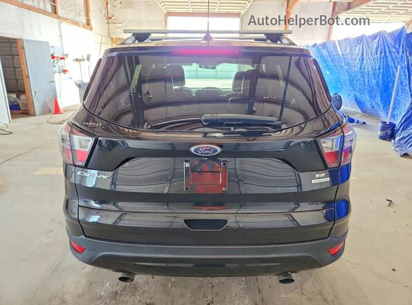 1FMCU0G9XHUE89786 2017 FORD ESCAPE Black უკანა ხედი