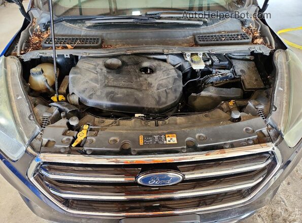 1FMCU0G9XHUE89786 2017 FORD ESCAPE Black ძრავის განყოფილების ხედი