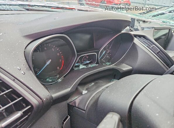 1FMCU0GD0HUB26479 2017 FORD ESCAPE White Widok zestawu wskaźników