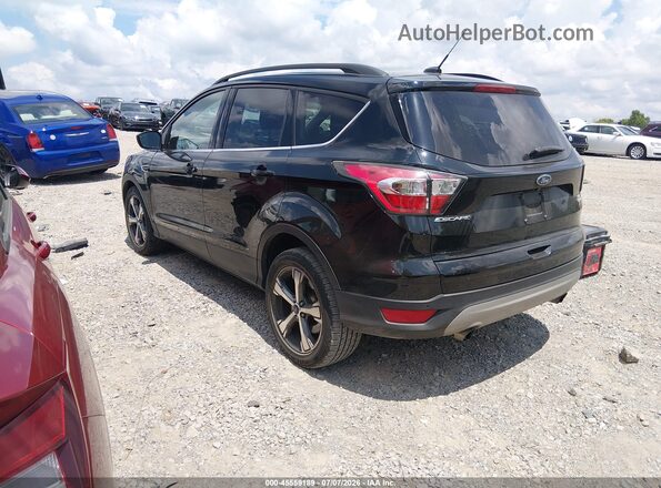 1FMCU0GD0HUB40334 2017 FORD ESCAPE Black Trasero izquierdo