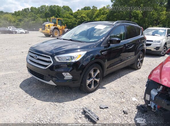 1FMCU0GD0HUB40334 2017 FORD ESCAPE Black Vista tres cuartos delantera izquierda