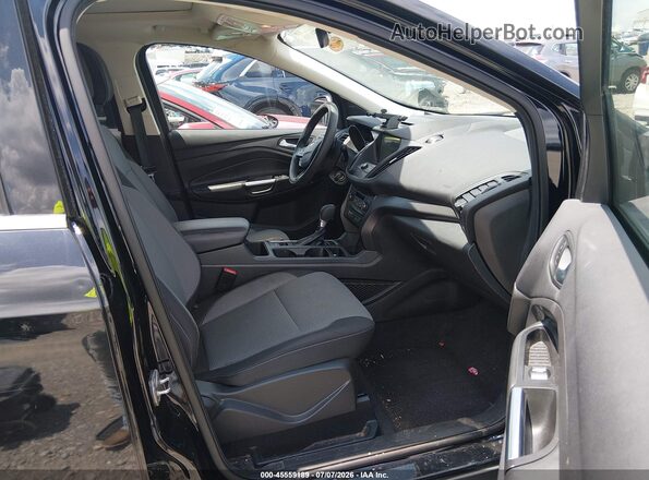 1FMCU0GD0HUB40334 2017 FORD ESCAPE Black Vista interior delantera