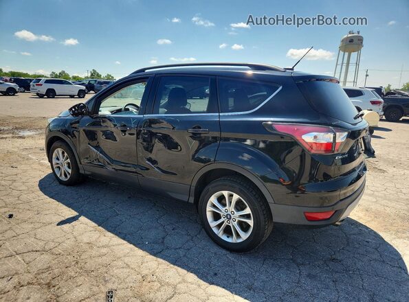 1FMCU0GD0HUB41743 2017 FORD ESCAPE Black Rear left