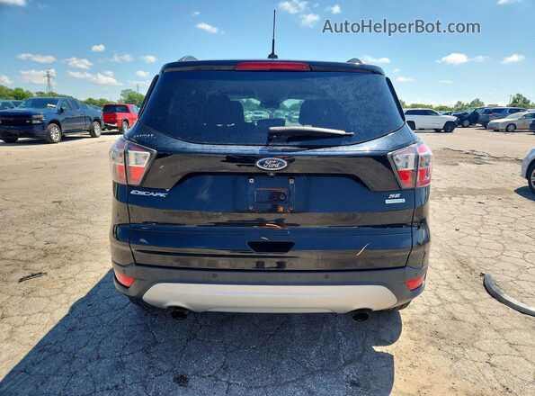 1FMCU0GD0HUB41743 2017 FORD ESCAPE Black Rear view