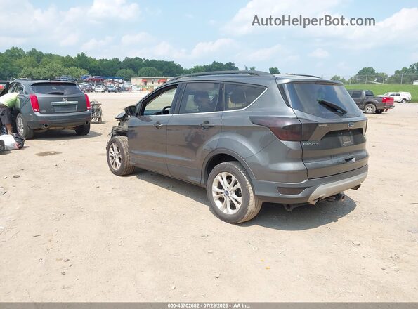 1FMCU0GD0HUC08888 2017 FORD ESCAPE Gray Rear left