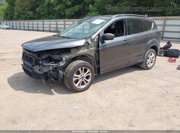 1FMCU0GD0HUC08888 2017 FORD ESCAPE Gray Front left