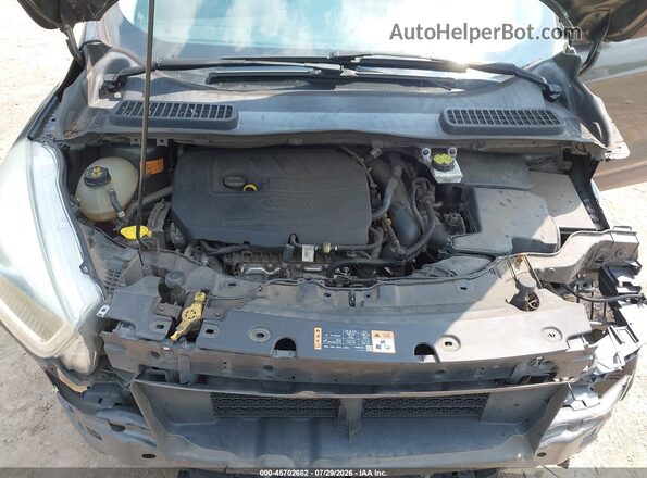 1FMCU0GD0HUC08888 2017 FORD ESCAPE Gray Rear view