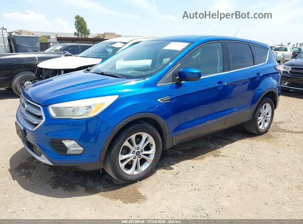 1FMCU0GD0HUC28123 2017 FORD ESCAPE Синий Передняя левая четверть
