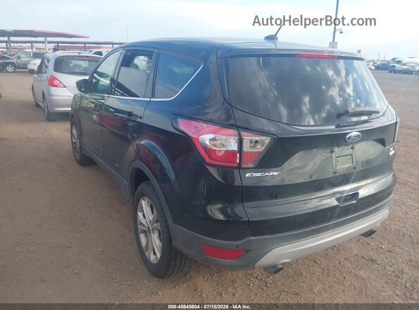 1FMCU0GD0HUC55421 2017 FORD ESCAPE Черный Задняя левая четверть