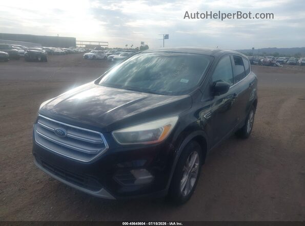1FMCU0GD0HUC55421 2017 FORD ESCAPE Черный Передняя левая четверть