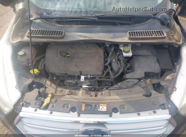 1FMCU0GD0HUC55421 2017 FORD ESCAPE Черный Вид сзади