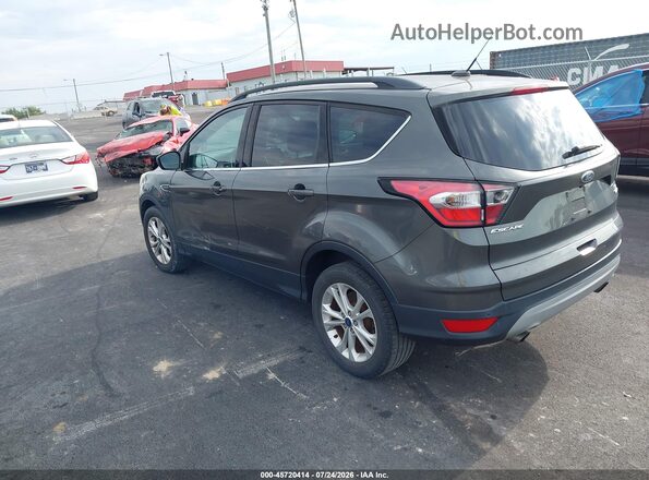 1FMCU0GD0HUC71957 2017 FORD ESCAPE Gray Trasero izquierdo