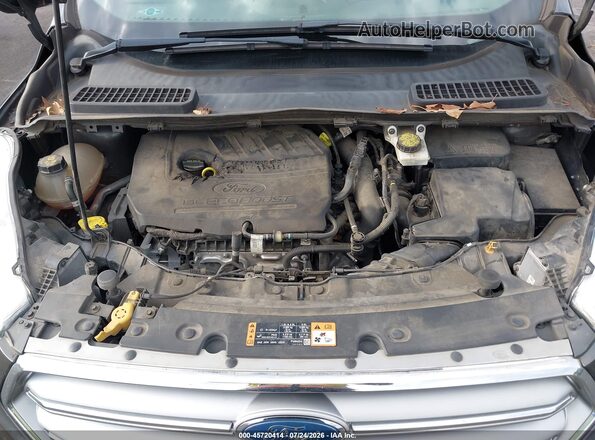 1FMCU0GD0HUC71957 2017 FORD ESCAPE Gray Vista trasera