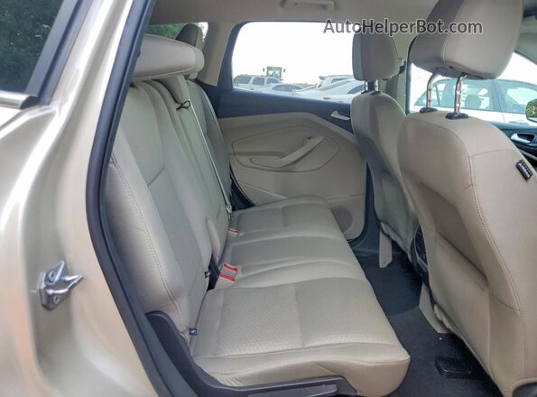 1FMCU0GD0HUD04620 2017 FORD ESCAPE Gold Widok tylnych siedzeń