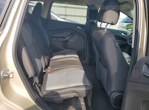 1FMCU0GD0HUD26634 2017 FORD ESCAPE Gold Rear seats view