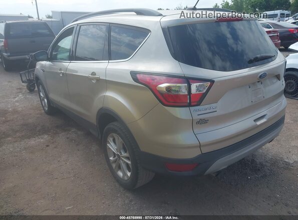 1FMCU0GD0HUD53168 2017 FORD ESCAPE Tan Rear left