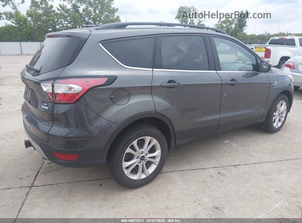 1FMCU0GD0JUA52793 2018 FORD ESCAPE Серый Задняя правая четверть