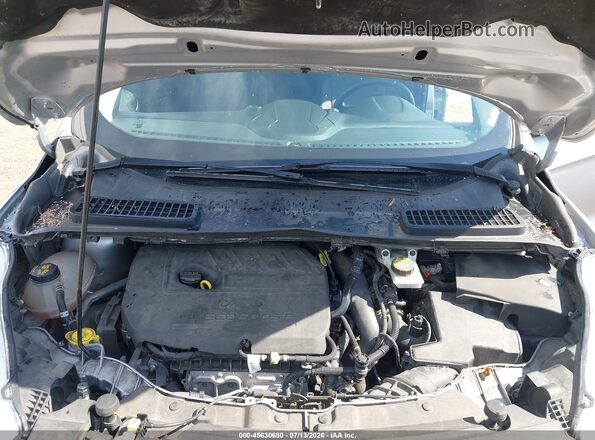 1FMCU0GD0JUB13933 2018 FORD ESCAPE Silver Հետևի տեսք