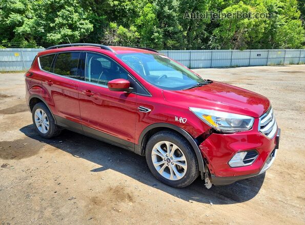 1FMCU0GD0JUB35916 2018 FORD ESCAPE Red Przód prawy